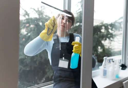 Nettoyage de vitres intérieures et extérieures à la Bastide-de-Besplas
